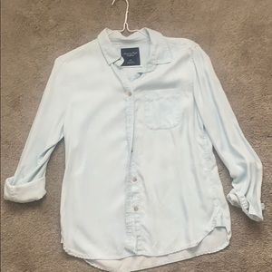 Button up light blue